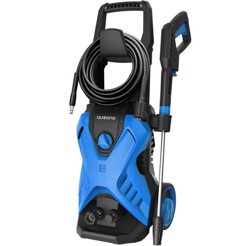 Ausono Electric Power Pressure Washer 2800 PSI, 1.76 GPM for Cleaning Vehicles, Driveway and More