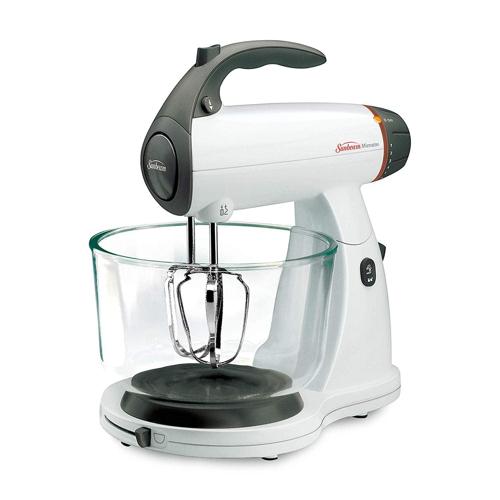 Sunbeam 002371-000-NPO Mixmaster 350 Watt, White Soft-Start Technology Stand Mixer