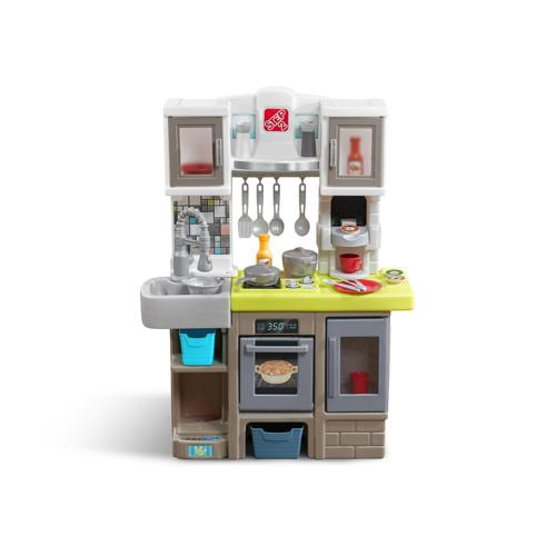 Step2 Contemporary Chef Play Kitchen with 20 Piece Accessory Play Set