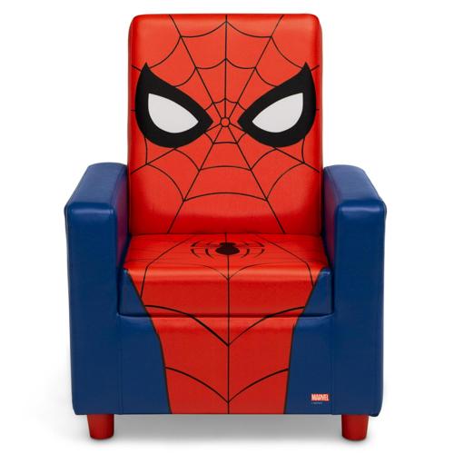 Spider-Man High Back Upholstered Chair by Delta Children