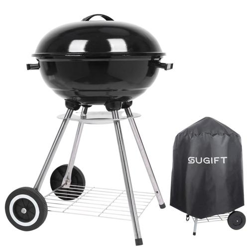 SUGIFT Portable 18 Charcoal Grill with Cover