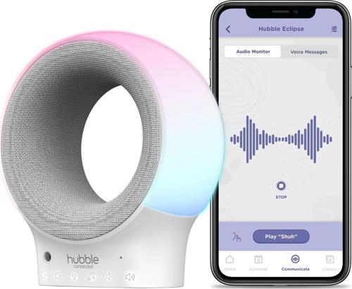 Smart Wi-Fi Audio Monitor and Soother with Night Light and Bluetooth Speaker