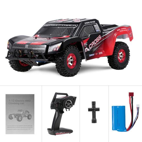 Wltoys 12423 50km/h High Speed Short Course Truck 1/12 2.4G 4WD RTR RC Car