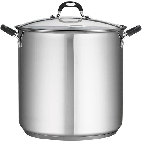 Tramontina 22 Quart Stainless Steel Covered Stock Pot