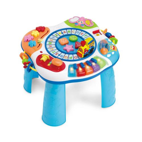 Winfun 0801 Letter Train and Piano Activity Table -Gender Neutral Toy for Ages 12 Months and Up.