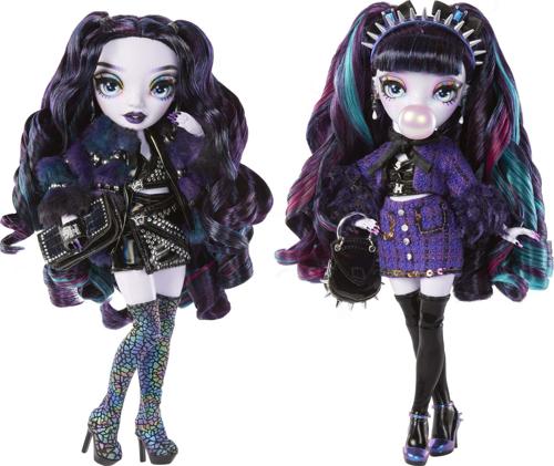 Shadow High Special Edition Twins- 2-Pack Fashion Doll. Purple and Black Designer Outfits with Accessories, Great Gift for Kids 6-12 Years Old and Collectors