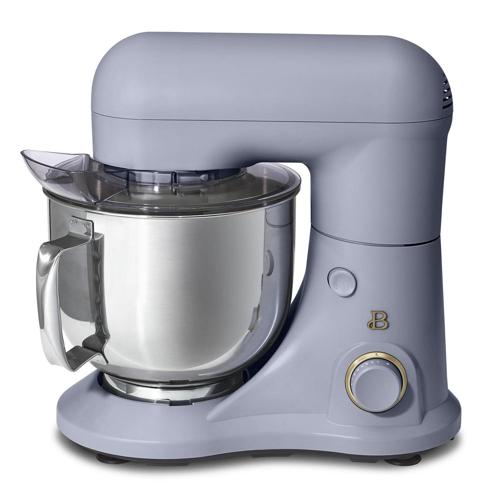 Beautiful 5.3QT Capacity Lightweight and Powerful Tilt-Head Stand Mixer, Cornflower Blue by Drew Barrymore