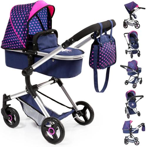 Baby Doll City Vario Pram Baby Doll Stroller w/ Diaper Bag