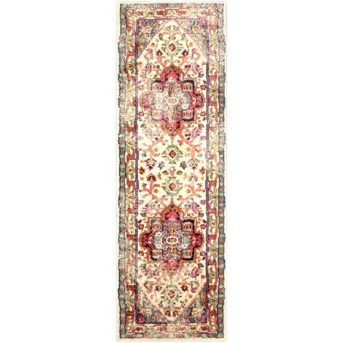 Superior Maillol Distressed Medallion Area Rug