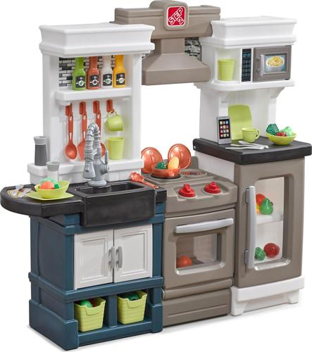 Step2 Modern Metro Play Kitchen with 33 Piece Accessory Play Set