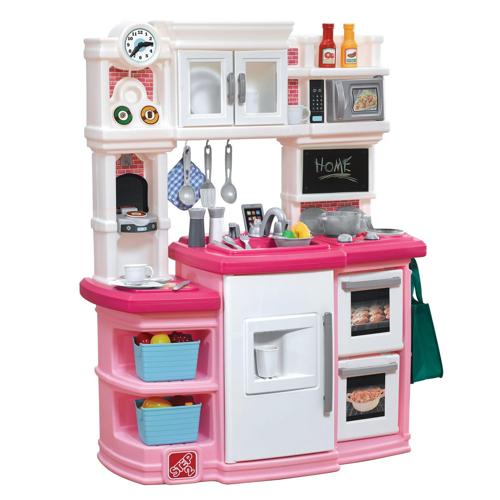 Step2 GREAT GOURMET KITCHEN SOFT PINK with 35 Piece Accessory Set