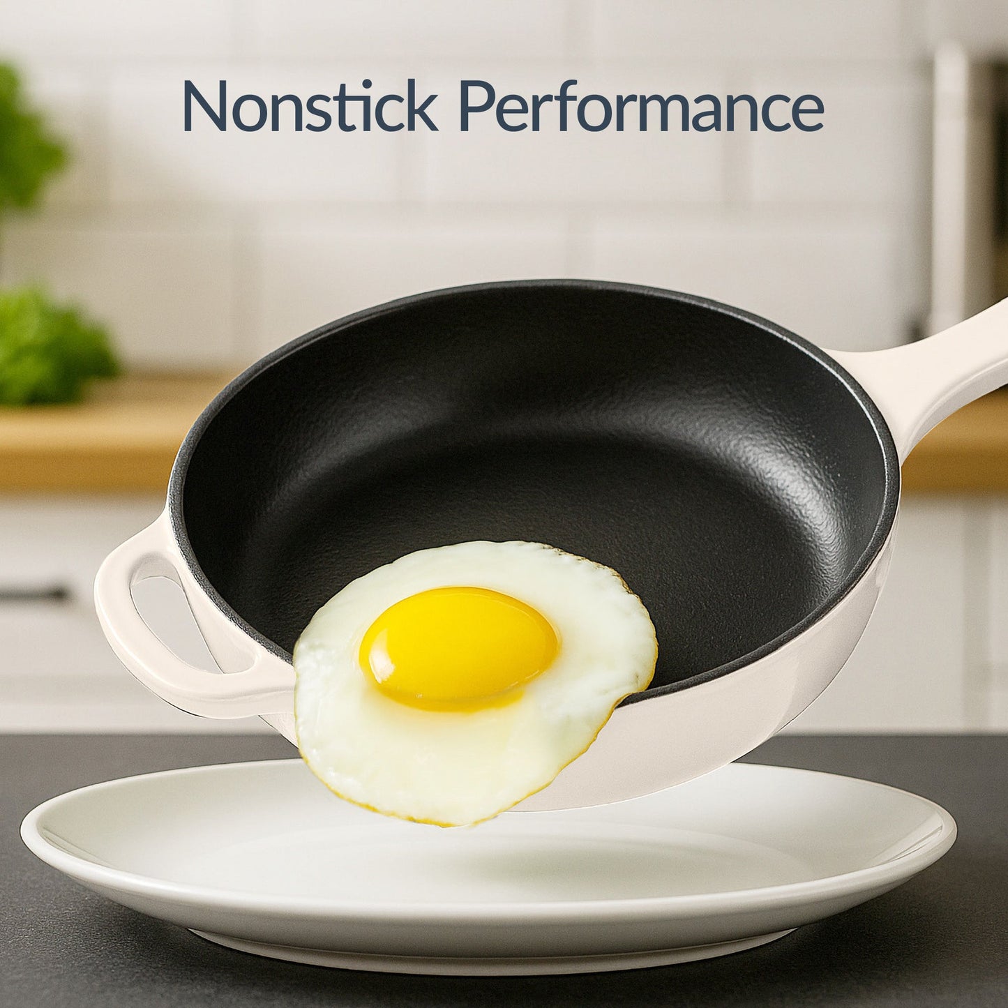 6-Piece Enameled Cast Iron Cookware Set