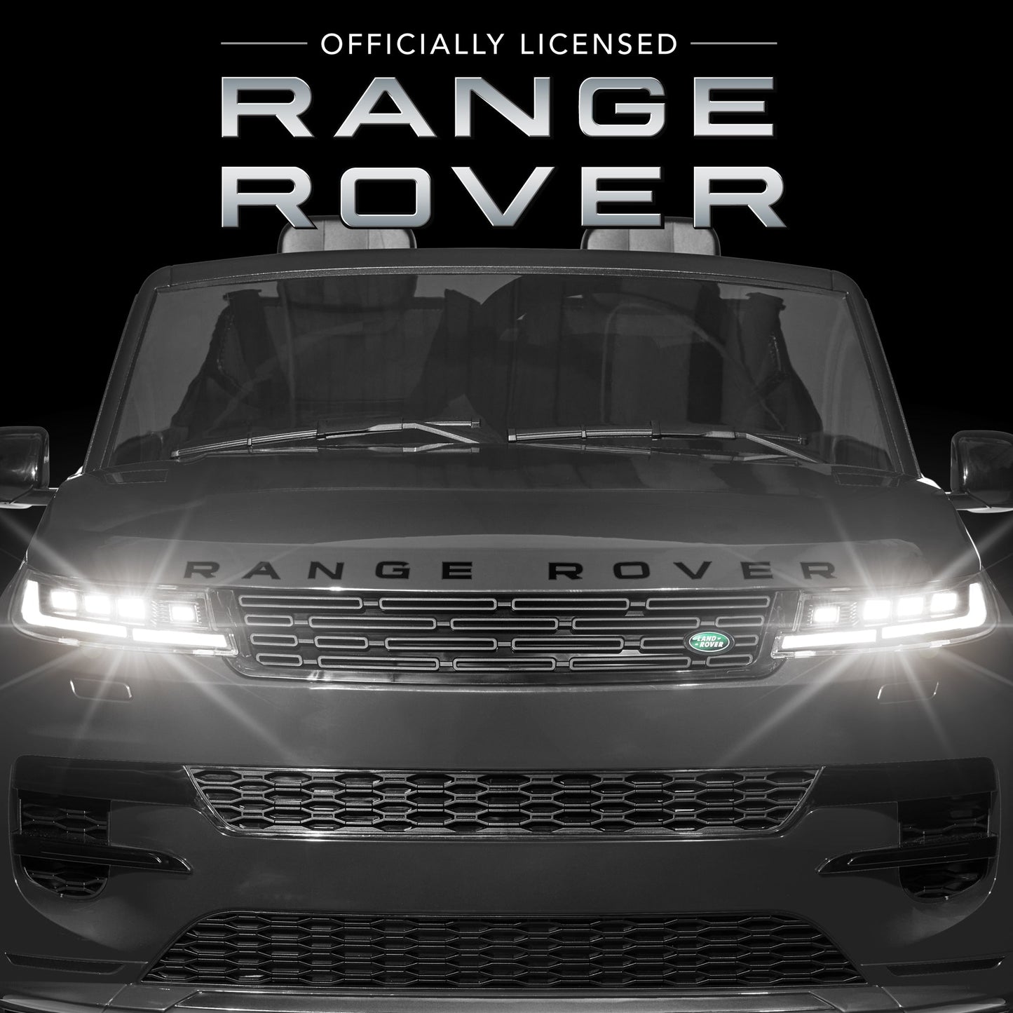 24V 2-Seater Licensed Range Rover Sport Ride-On Car w/ Parent Control