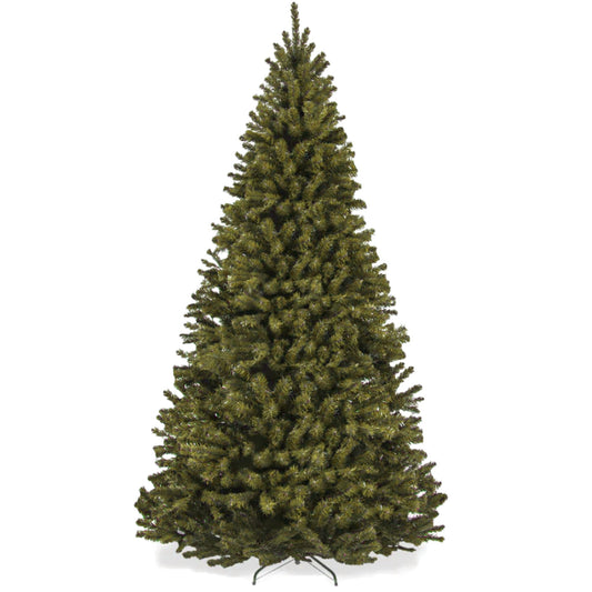 Unlit Artificial Green Spruce Christmas Tree, w/Easy Assembly