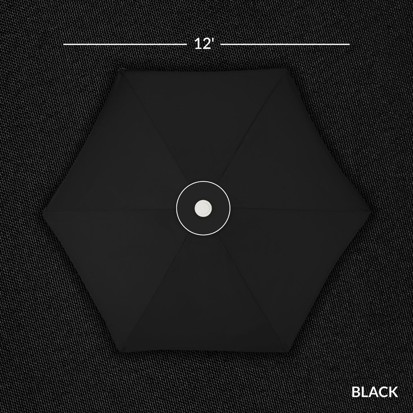 9ft Boho Fringe Umbrella  Tilt, UPF50+, Steel Pole