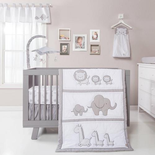 Trend Lab Safari Chevron 3-Piece Crib Bedding Set