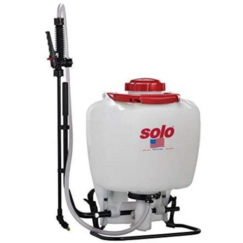Solo (#425-101) Adjustable Spray Tip Backpack Sprayer, 4 gallons