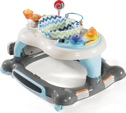 Storkcraft Activity Walker with Jumping Board and Feeding Tray Unisex Blue