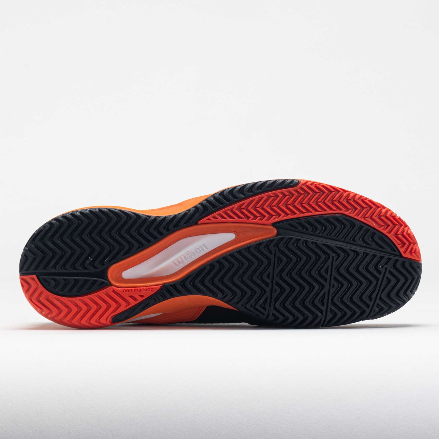 Wilson Rush Pro Ace Men's  Black/Vermillion Orange/White